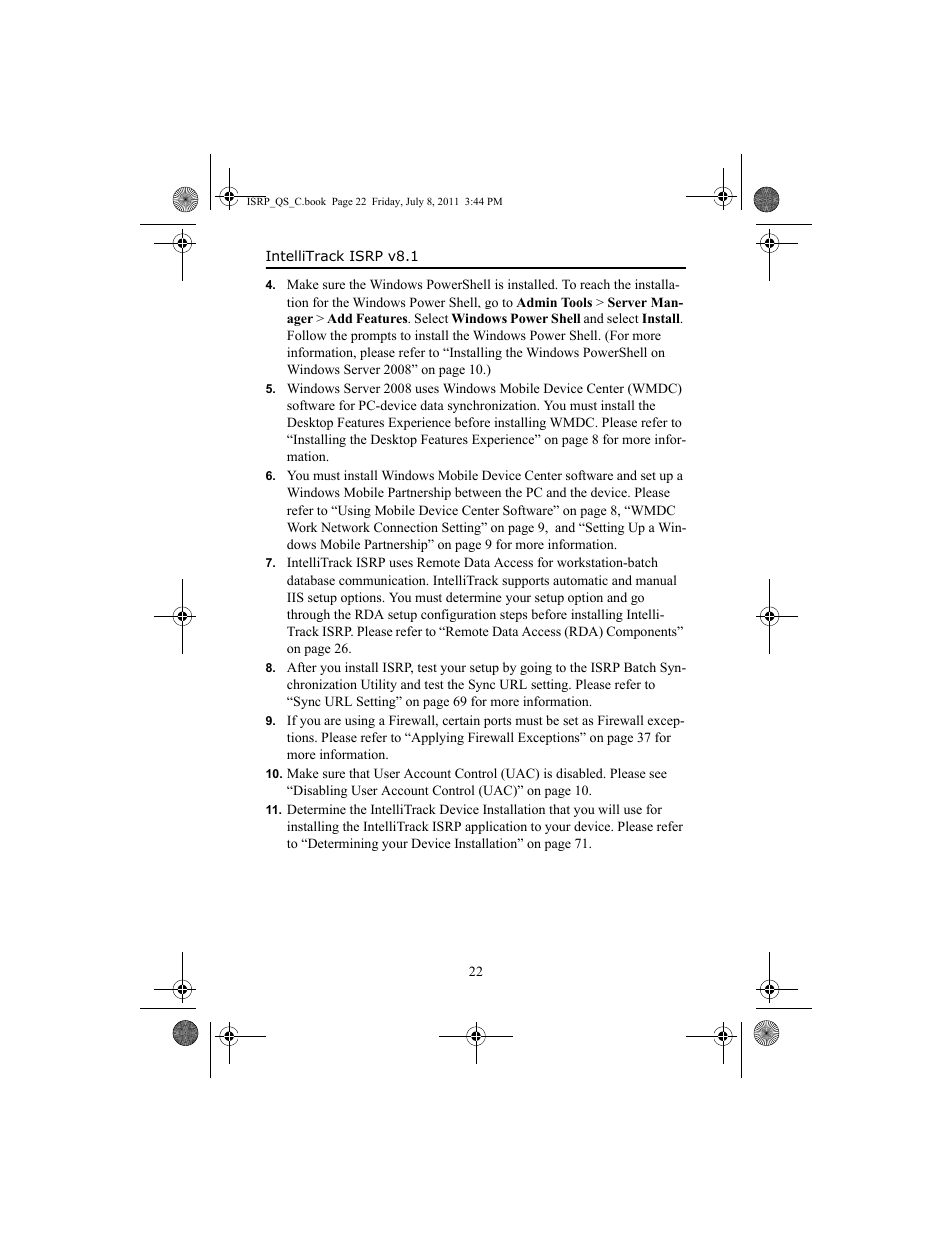 IntelliTrack Inventory Shipping Receiving Picking (ISRP) User Manual | Page 30 / 92
