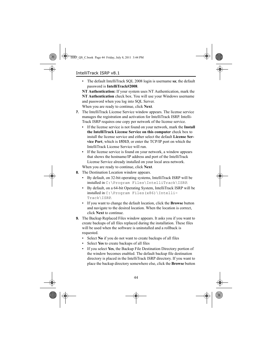 IntelliTrack Inventory Shipping Receiving Picking (ISRP) User Manual | Page 52 / 92