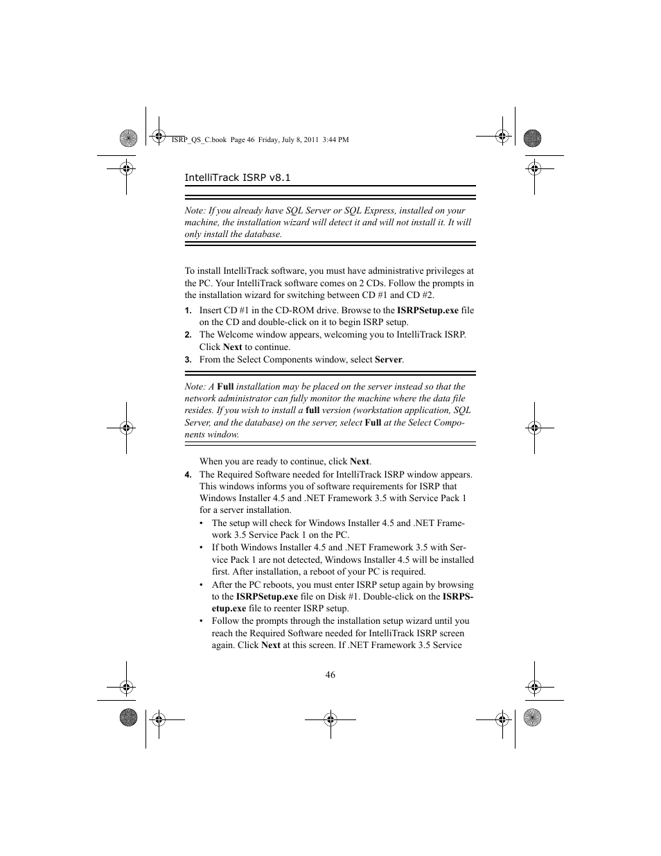 IntelliTrack Inventory Shipping Receiving Picking (ISRP) User Manual | Page 54 / 92