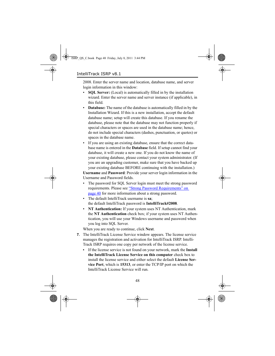 IntelliTrack Inventory Shipping Receiving Picking (ISRP) User Manual | Page 56 / 92