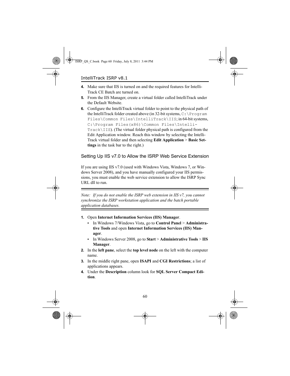 IntelliTrack Inventory Shipping Receiving Picking (ISRP) User Manual | Page 68 / 92