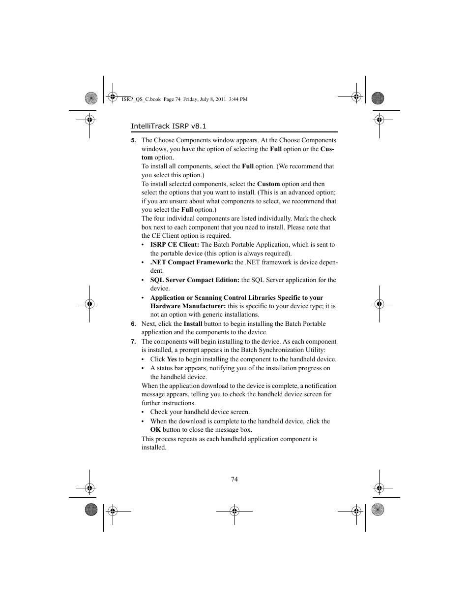 IntelliTrack Inventory Shipping Receiving Picking (ISRP) User Manual | Page 82 / 92