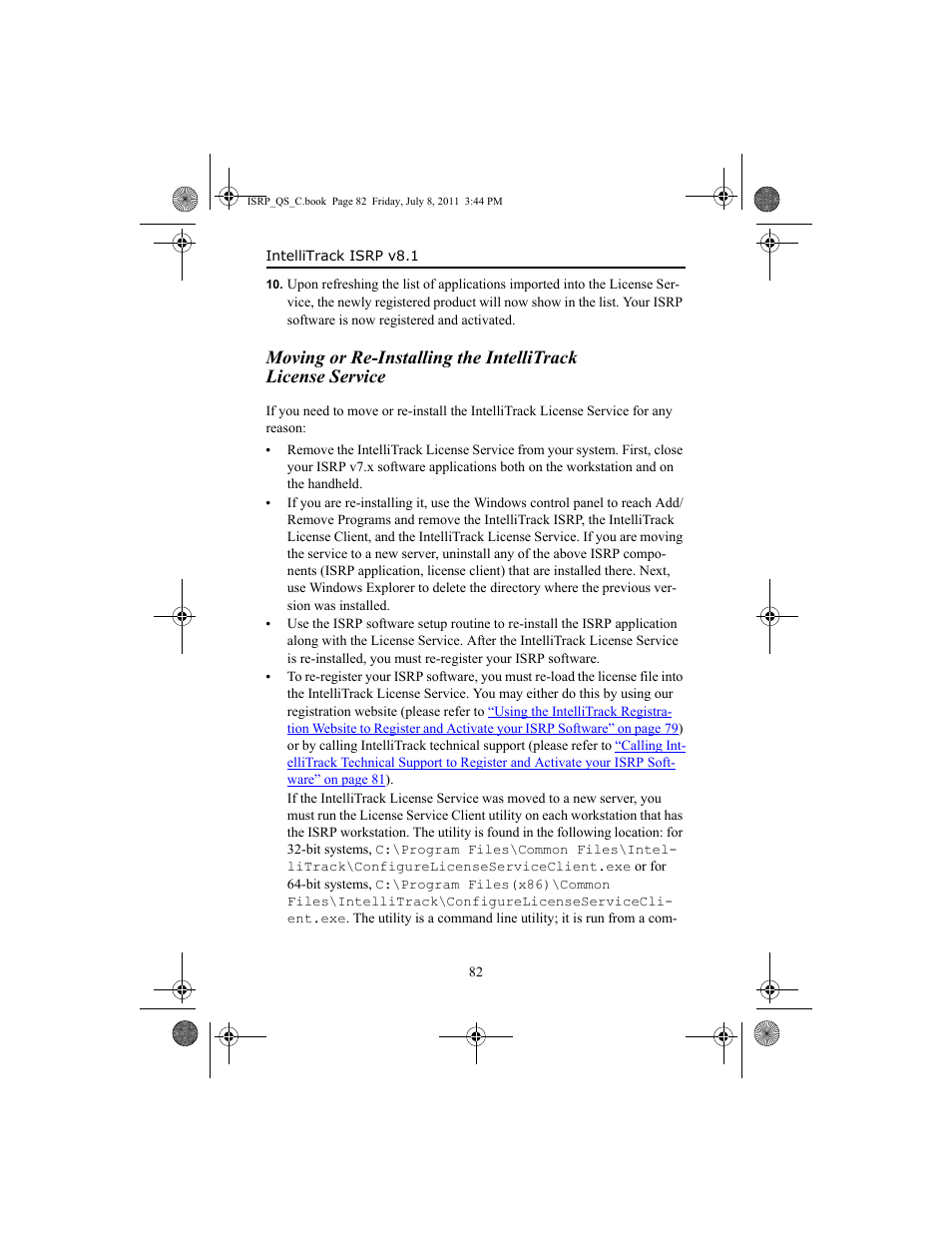 IntelliTrack Inventory Shipping Receiving Picking (ISRP) User Manual | Page 90 / 92