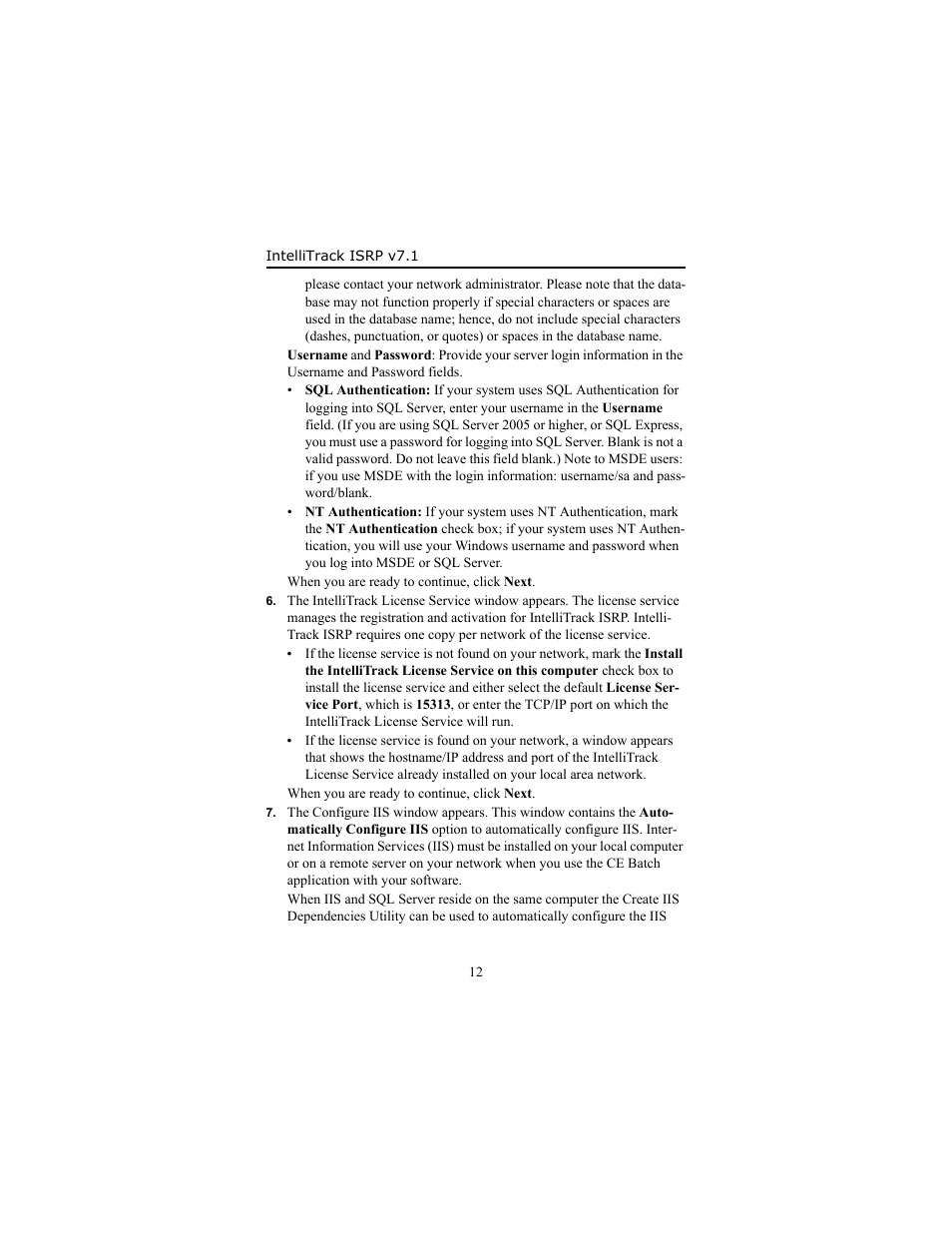 IntelliTrack Inventory Shipping Receiving Picking (ISRP) User Manual | Page 18 / 58
