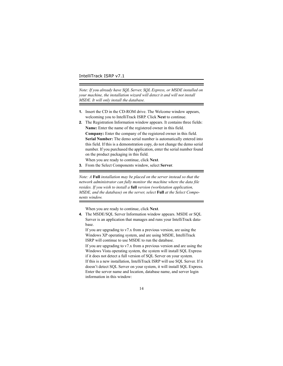 IntelliTrack Inventory Shipping Receiving Picking (ISRP) User Manual | Page 20 / 58