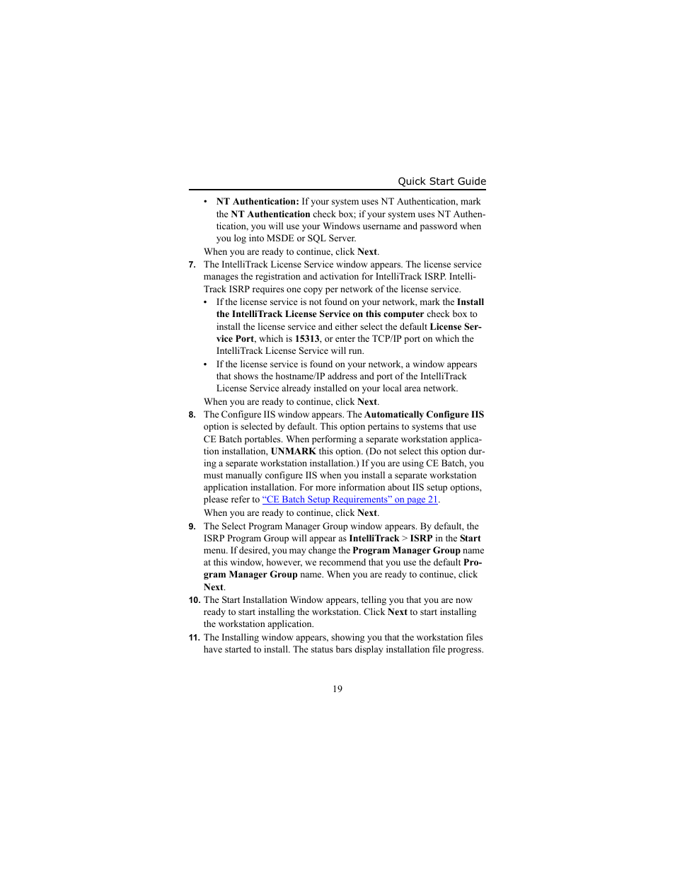 IntelliTrack Inventory Shipping Receiving Picking (ISRP) User Manual | Page 25 / 58