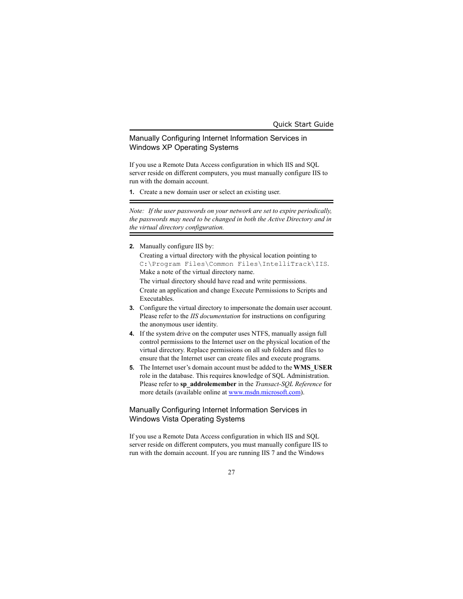 Manually configuring internet, R to | IntelliTrack Inventory Shipping Receiving Picking (ISRP) User Manual | Page 33 / 58