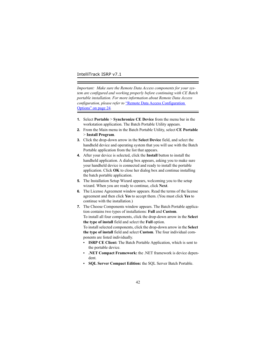 IntelliTrack Inventory Shipping Receiving Picking (ISRP) User Manual | Page 48 / 58