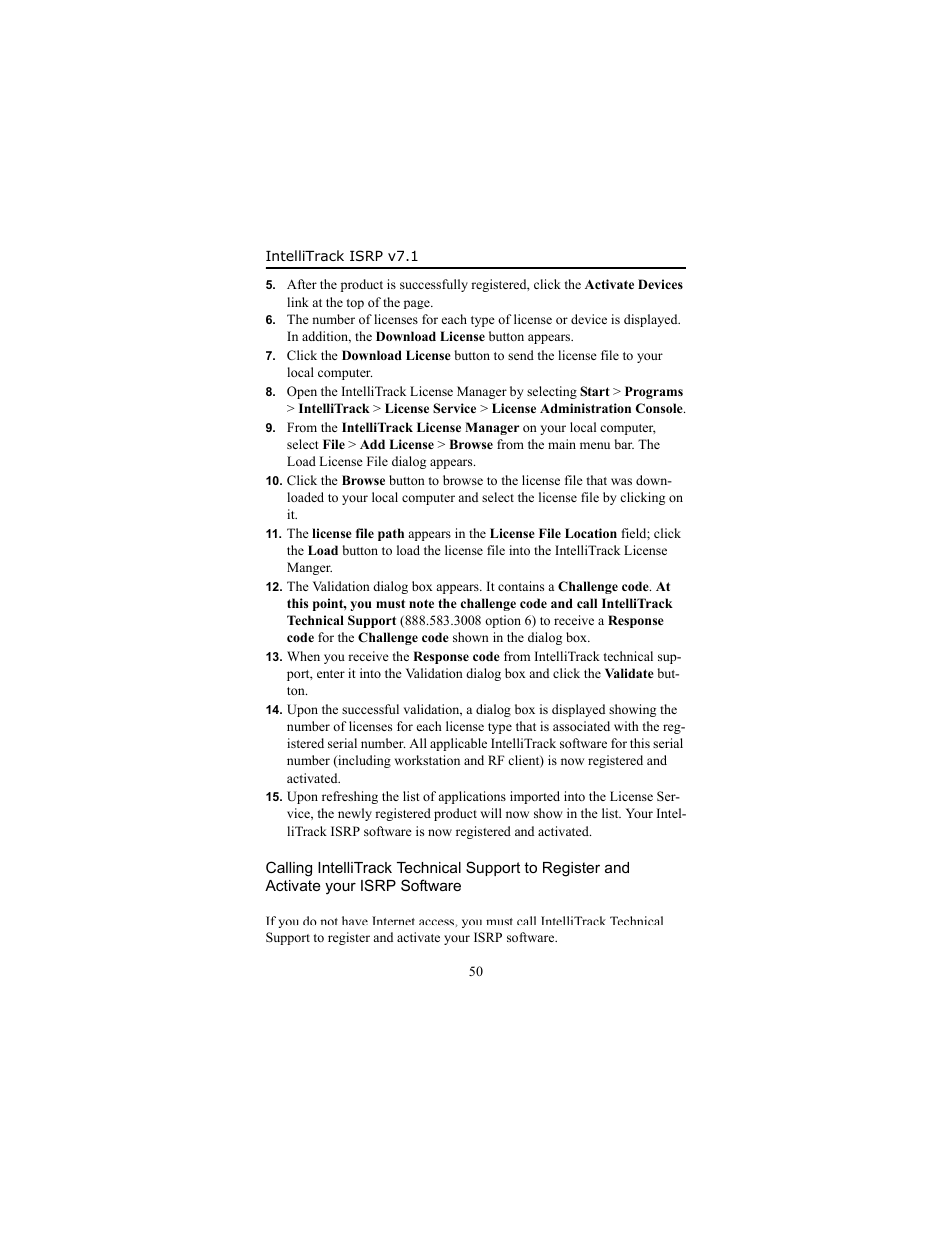 IntelliTrack Inventory Shipping Receiving Picking (ISRP) User Manual | Page 56 / 58
