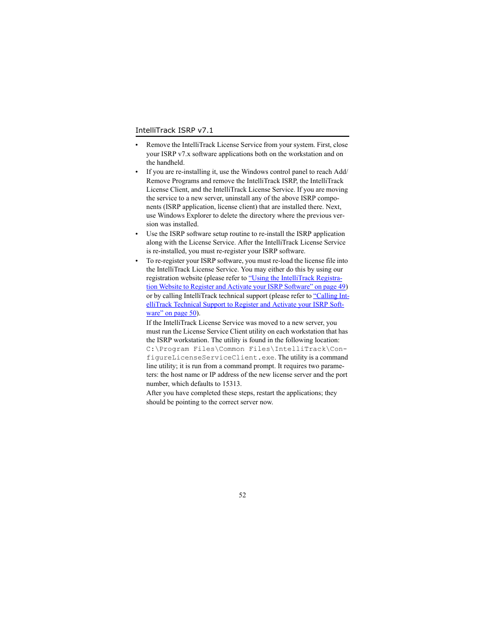 IntelliTrack Inventory Shipping Receiving Picking (ISRP) User Manual | Page 58 / 58