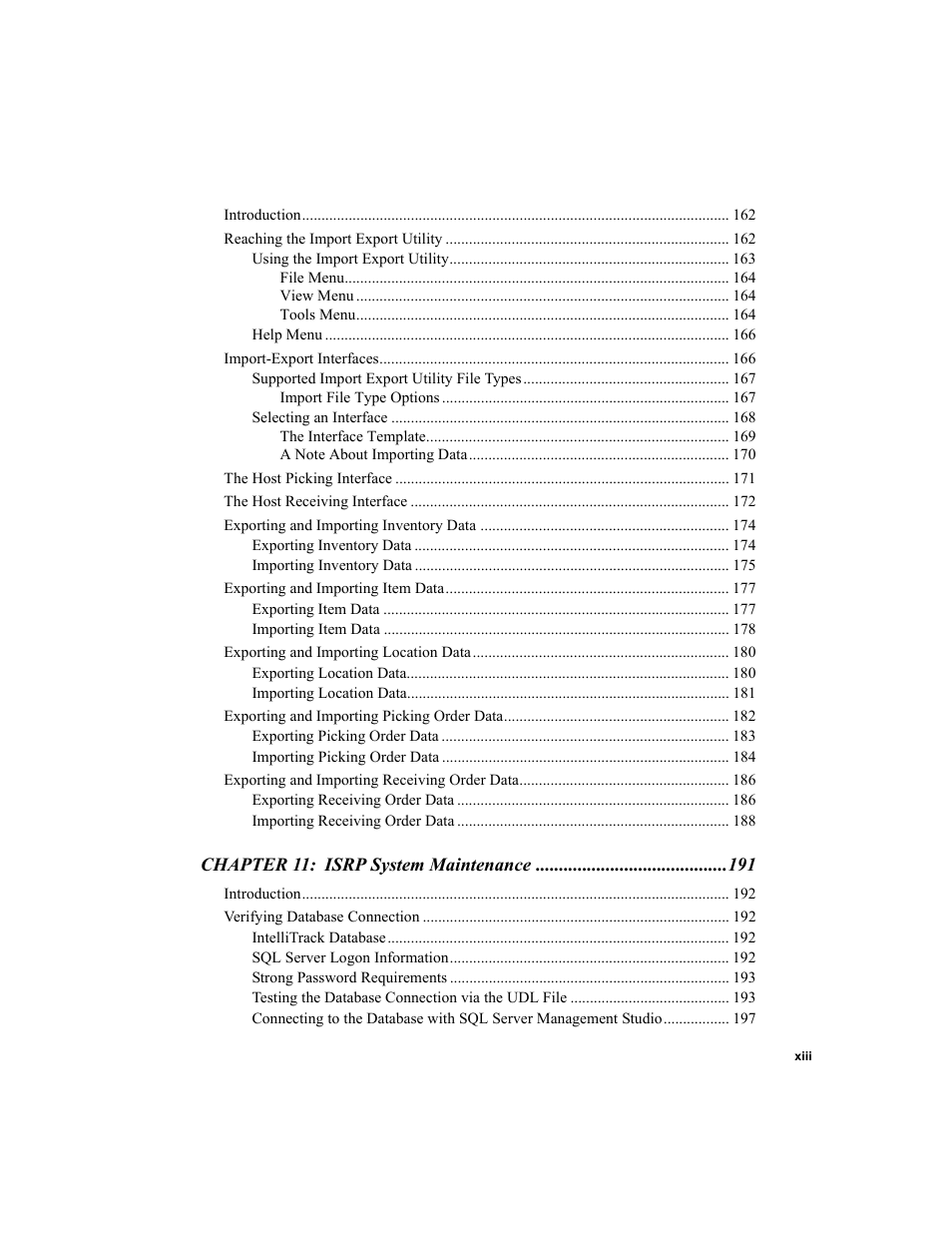 IntelliTrack Inventory Shipping Receiving Picking (ISRP) User Manual | Page 13 / 398
