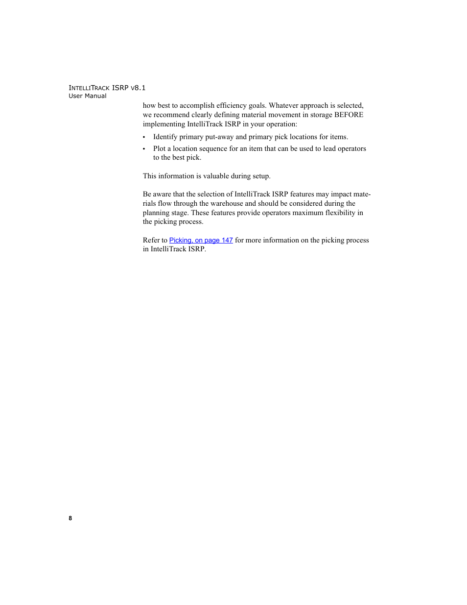 IntelliTrack Inventory Shipping Receiving Picking (ISRP) User Manual | Page 36 / 398