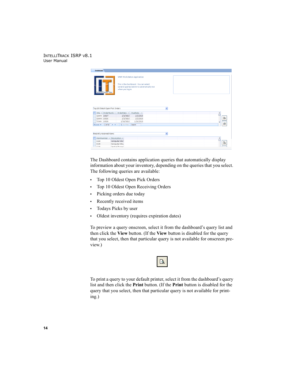 IntelliTrack Inventory Shipping Receiving Picking (ISRP) User Manual | Page 42 / 398