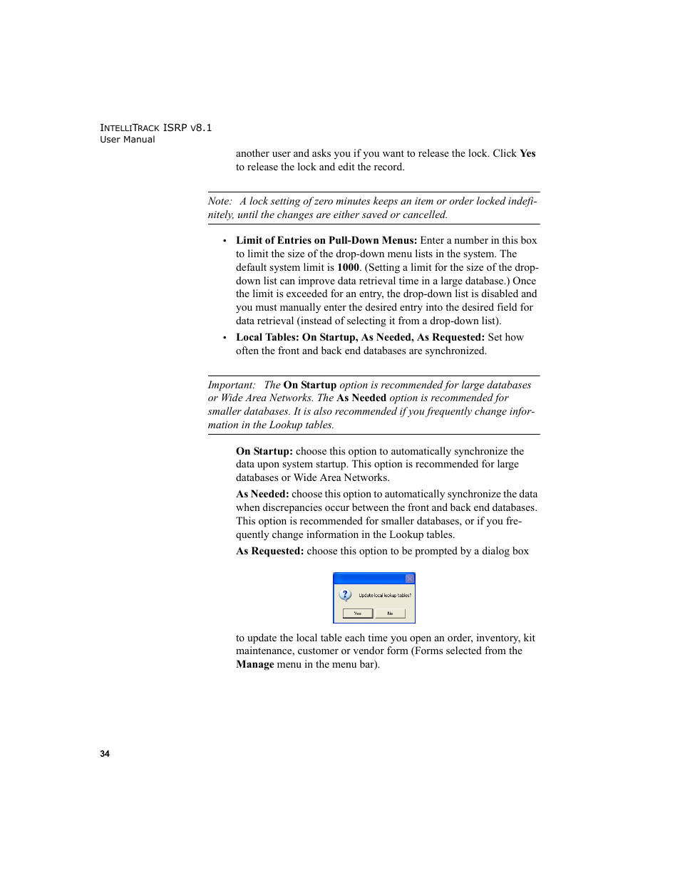 IntelliTrack Inventory Shipping Receiving Picking (ISRP) User Manual | Page 62 / 398