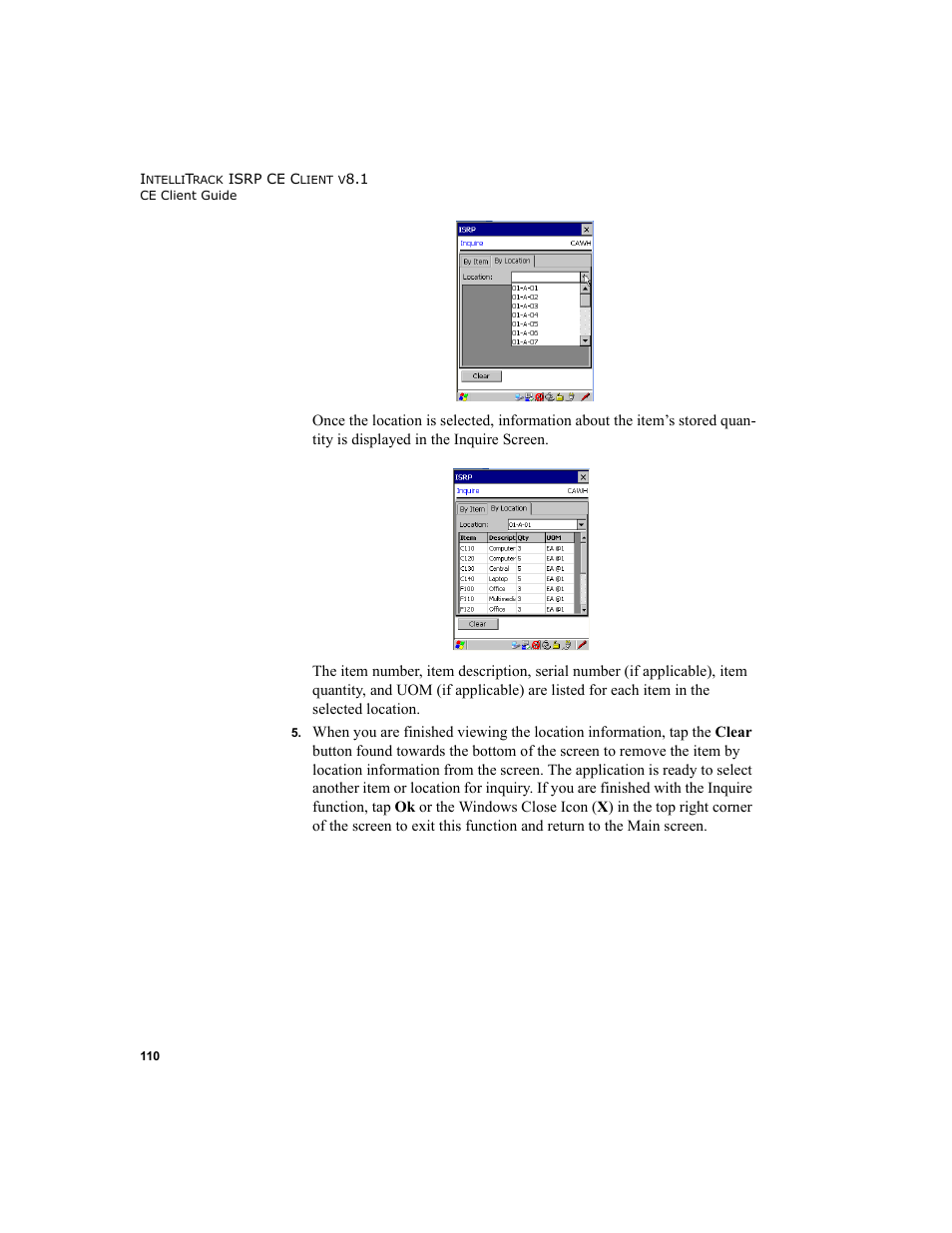 IntelliTrack Inventory Shipping Receiving Picking (ISRP) User Manual | Page 122 / 172