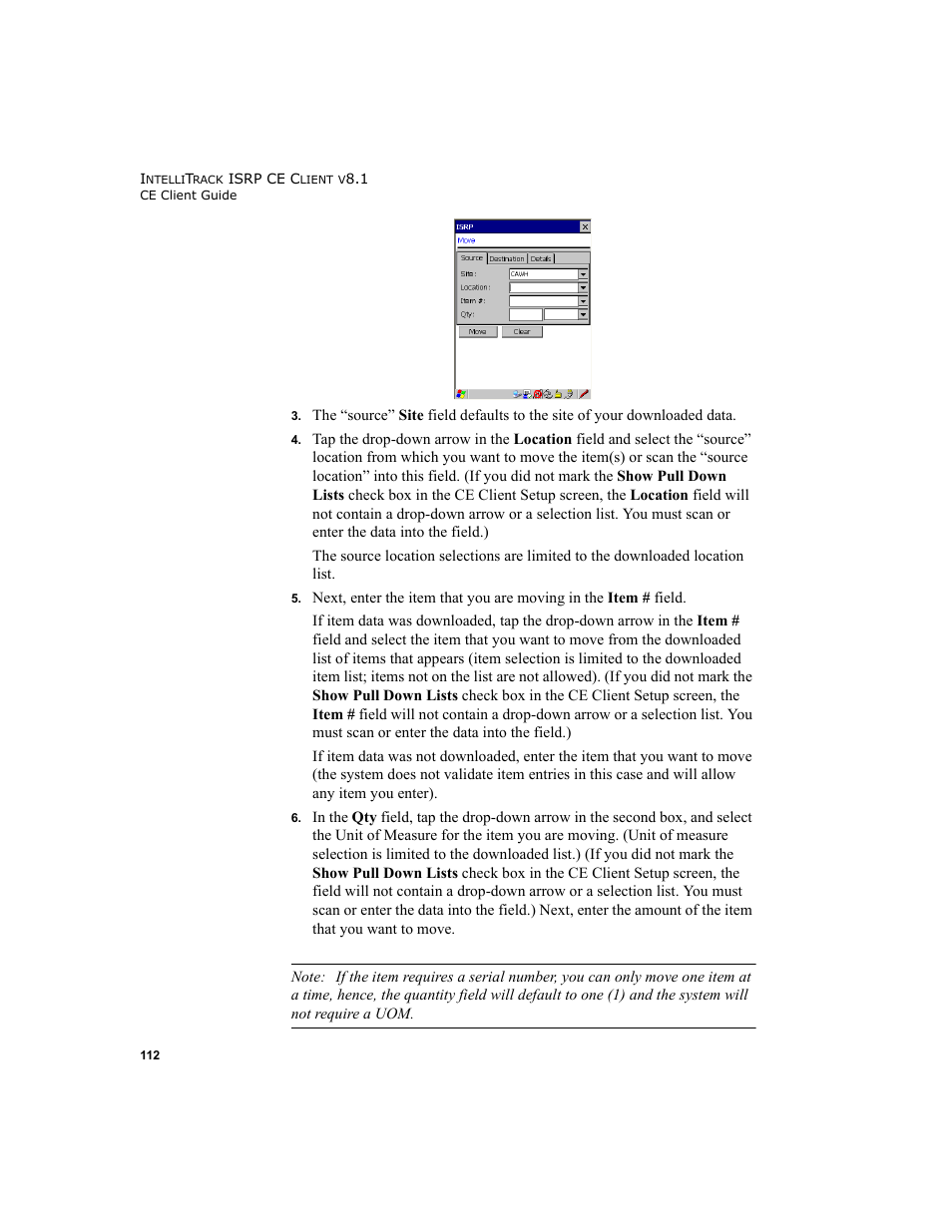 IntelliTrack Inventory Shipping Receiving Picking (ISRP) User Manual | Page 124 / 172