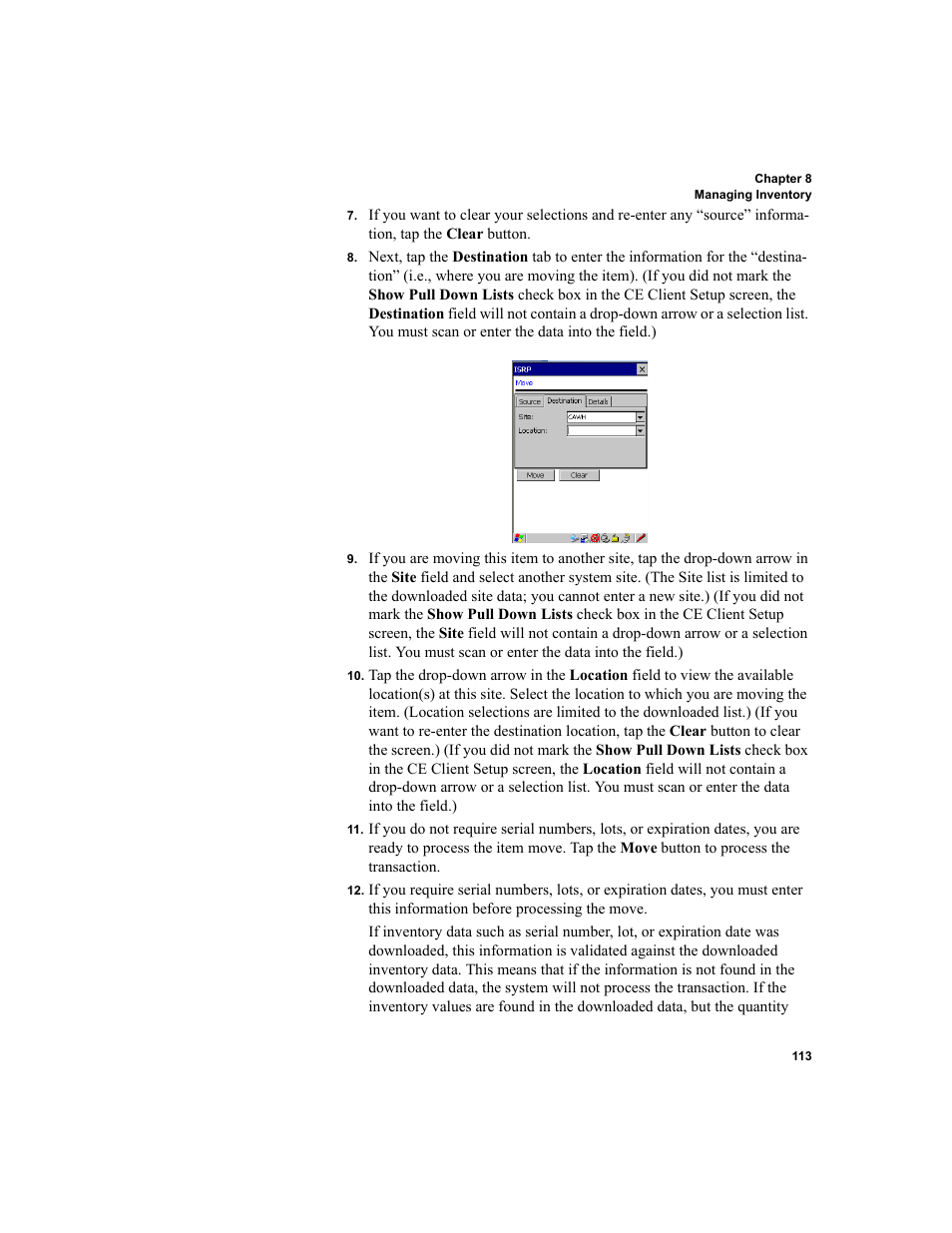 IntelliTrack Inventory Shipping Receiving Picking (ISRP) User Manual | Page 125 / 172
