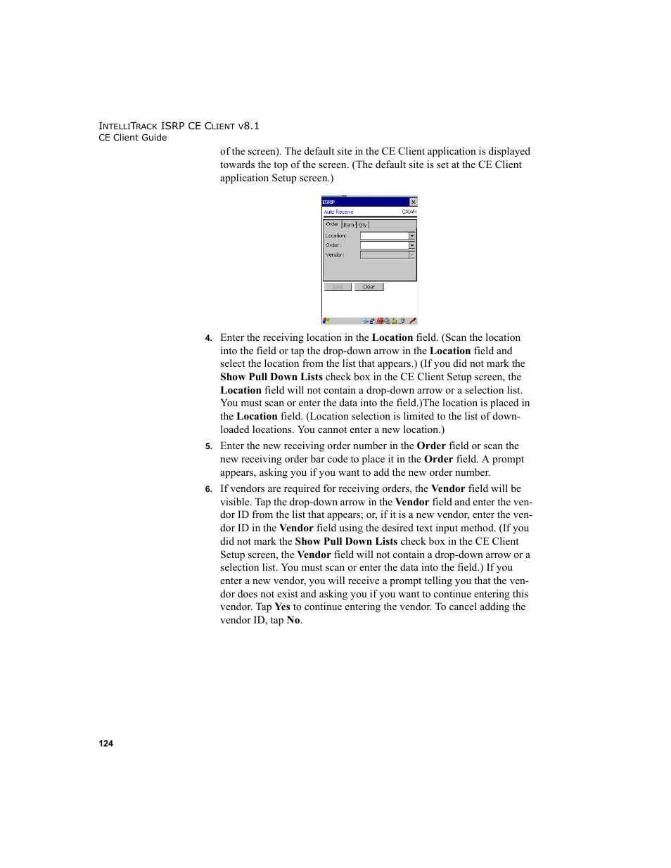 IntelliTrack Inventory Shipping Receiving Picking (ISRP) User Manual | Page 136 / 172