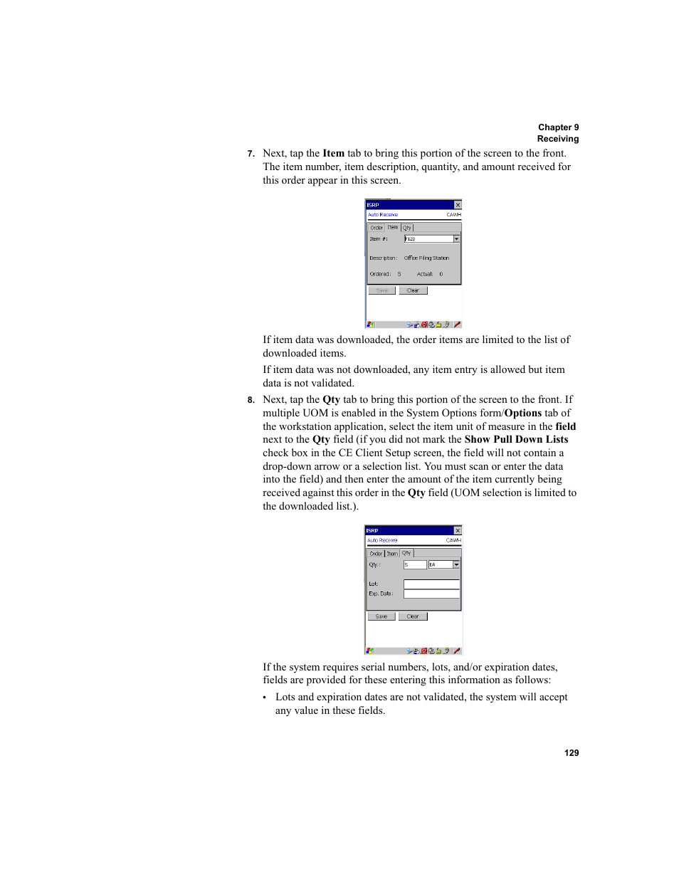 IntelliTrack Inventory Shipping Receiving Picking (ISRP) User Manual | Page 141 / 172