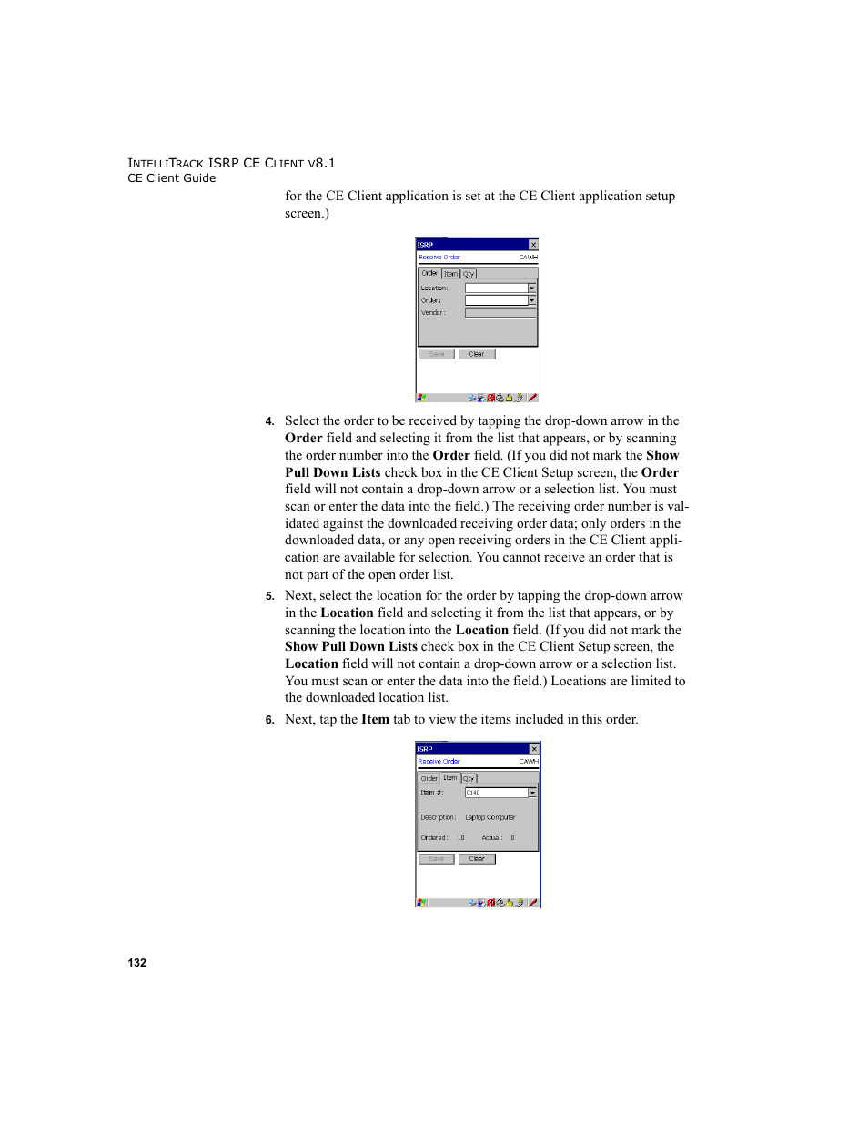 IntelliTrack Inventory Shipping Receiving Picking (ISRP) User Manual | Page 144 / 172