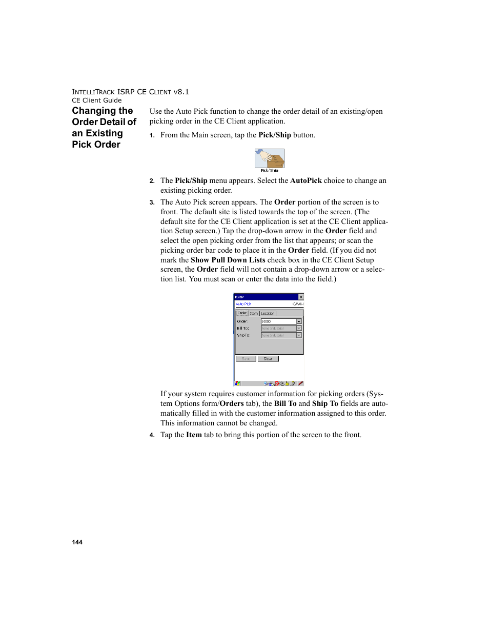 IntelliTrack Inventory Shipping Receiving Picking (ISRP) User Manual | Page 156 / 172