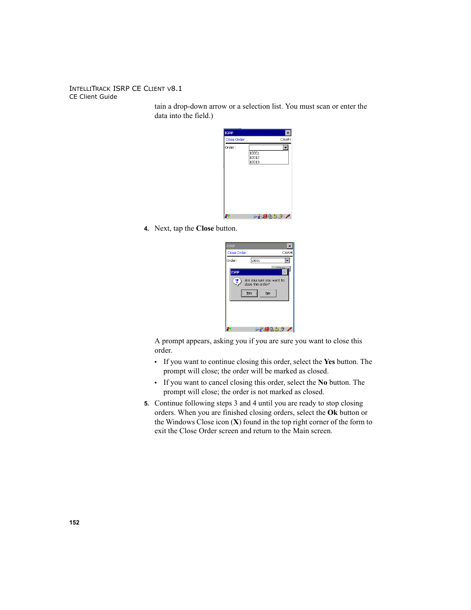IntelliTrack Inventory Shipping Receiving Picking (ISRP) User Manual | Page 164 / 172