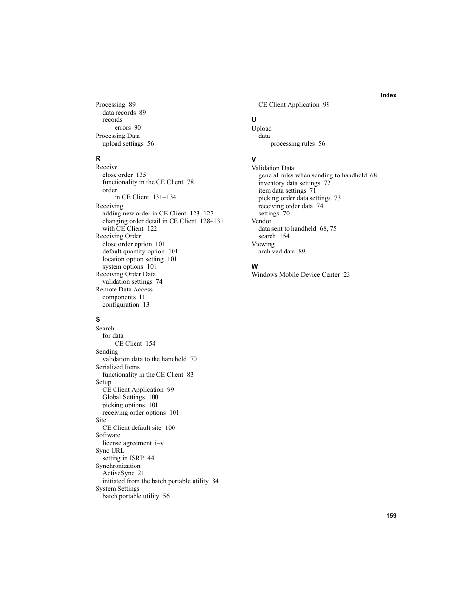 IntelliTrack Inventory Shipping Receiving Picking (ISRP) User Manual | Page 171 / 172