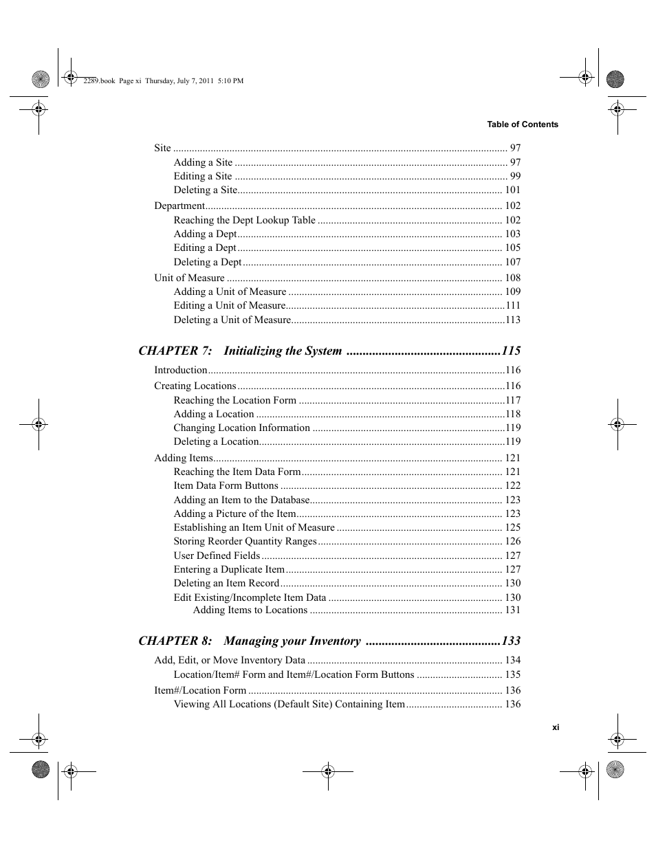 IntelliTrack Stockroom Inventory User Manual | Page 11 / 424