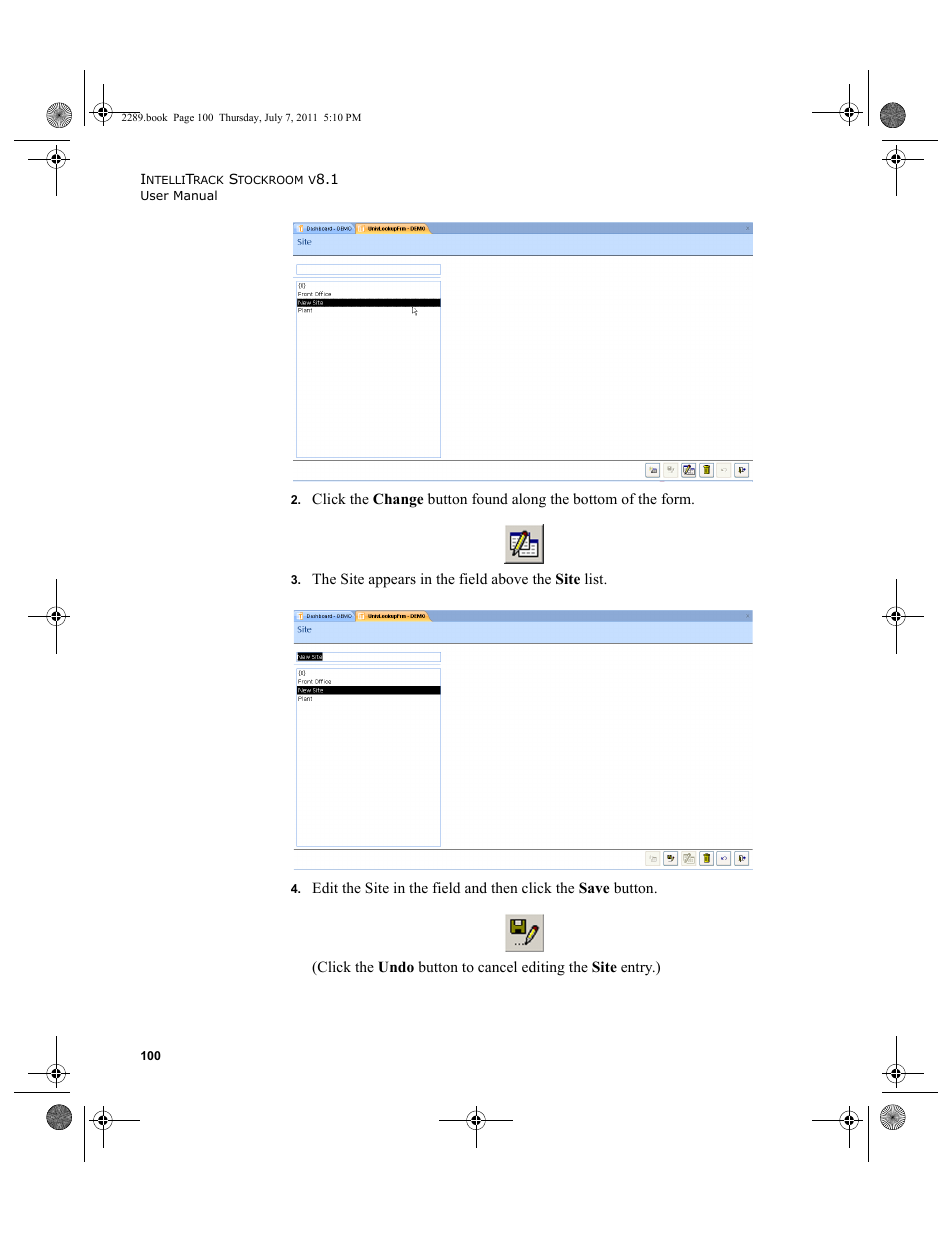 IntelliTrack Stockroom Inventory User Manual | Page 128 / 424