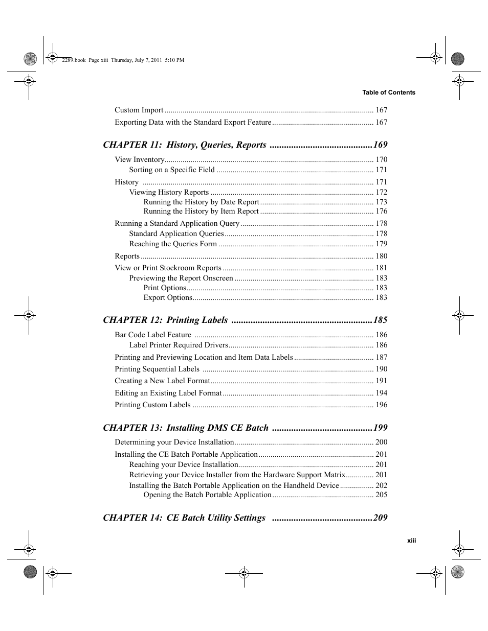 IntelliTrack Stockroom Inventory User Manual | Page 13 / 424