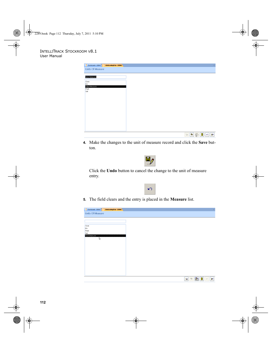 IntelliTrack Stockroom Inventory User Manual | Page 140 / 424