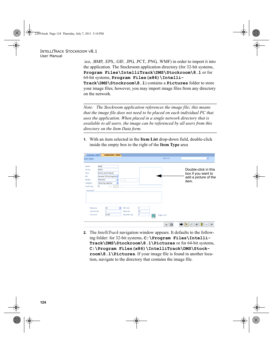 IntelliTrack Stockroom Inventory User Manual | Page 152 / 424