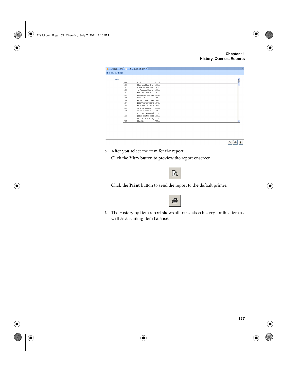 IntelliTrack Stockroom Inventory User Manual | Page 205 / 424