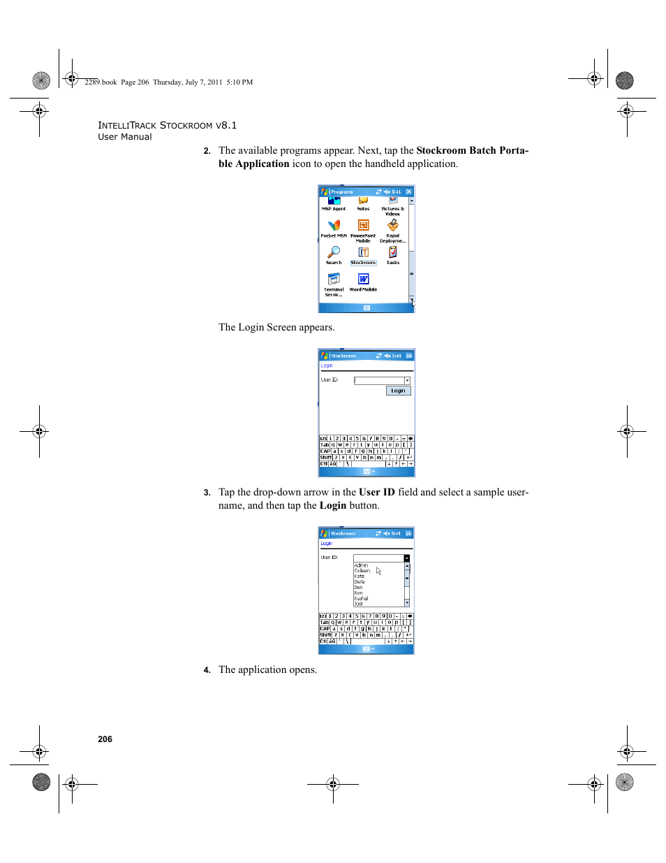 IntelliTrack Stockroom Inventory User Manual | Page 234 / 424