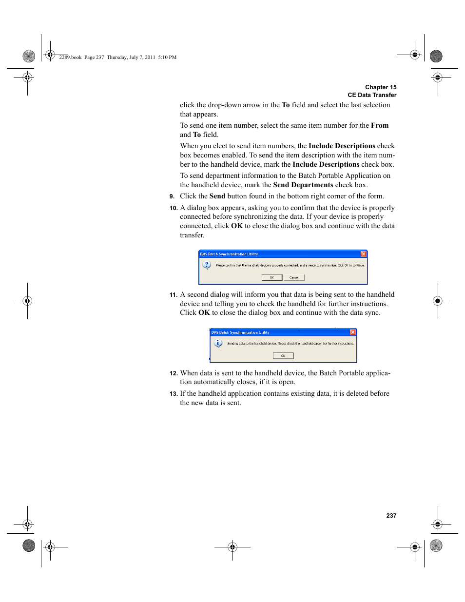 IntelliTrack Stockroom Inventory User Manual | Page 265 / 424
