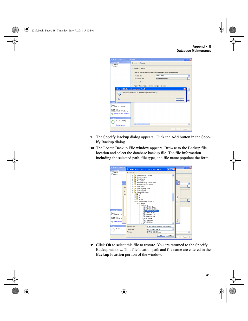 IntelliTrack Stockroom Inventory User Manual | Page 347 / 424
