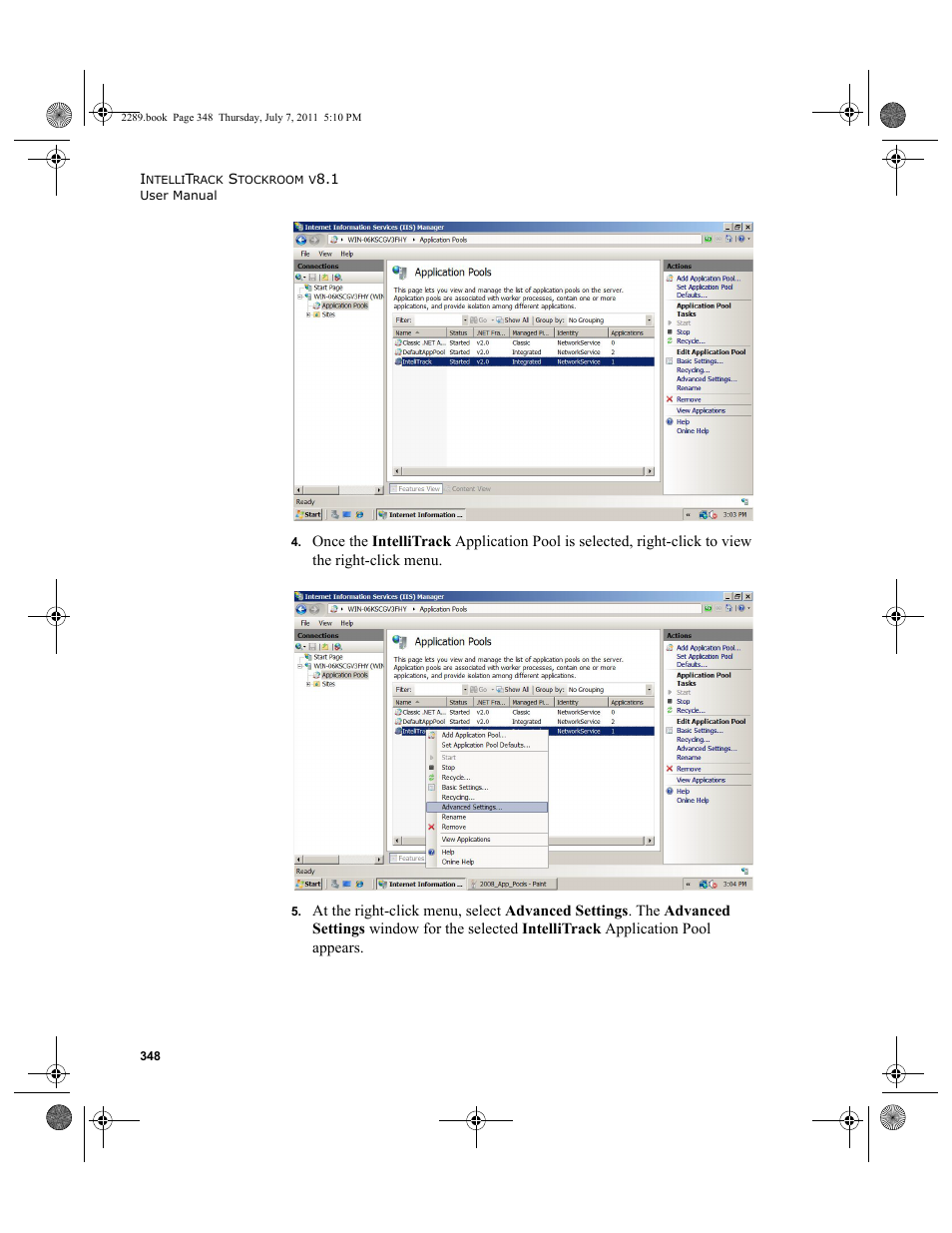 IntelliTrack Stockroom Inventory User Manual | Page 376 / 424