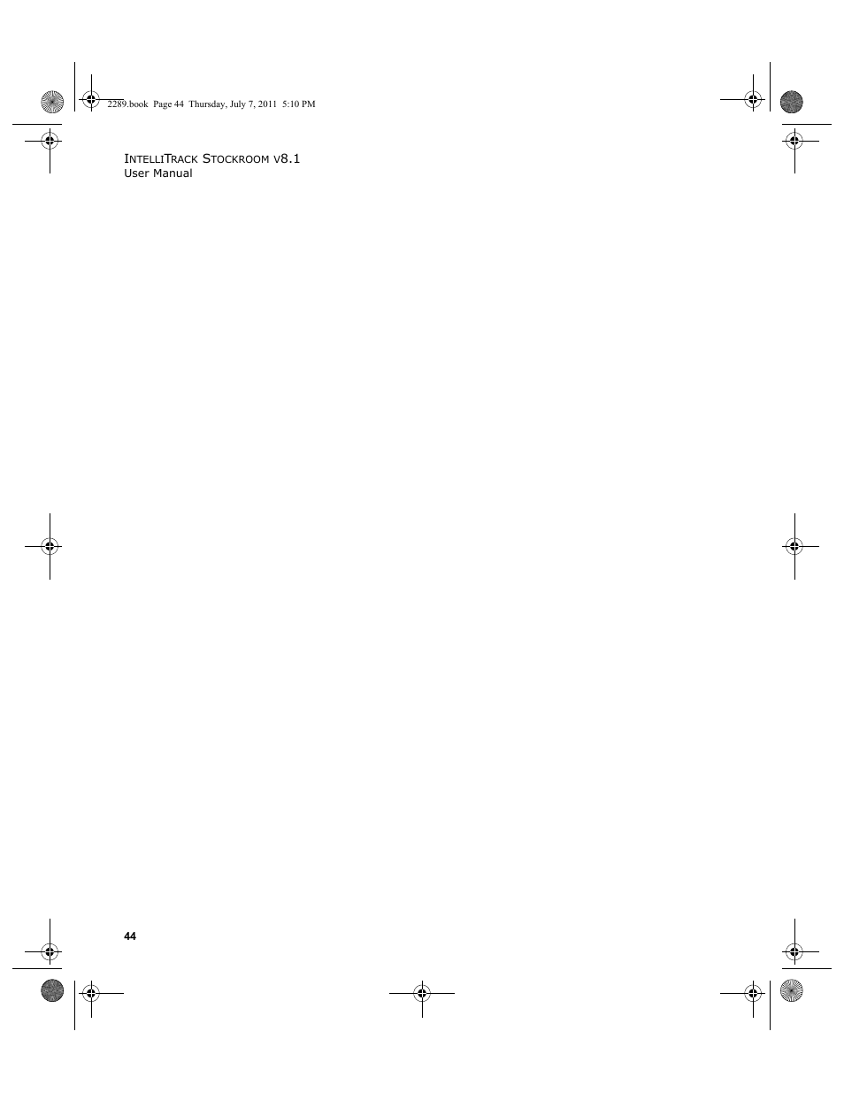 IntelliTrack Stockroom Inventory User Manual | Page 72 / 424