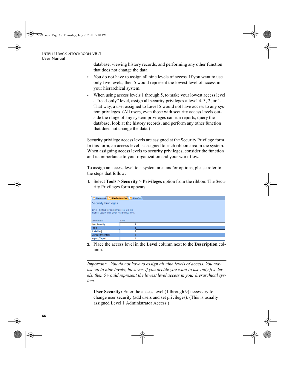IntelliTrack Stockroom Inventory User Manual | Page 94 / 424