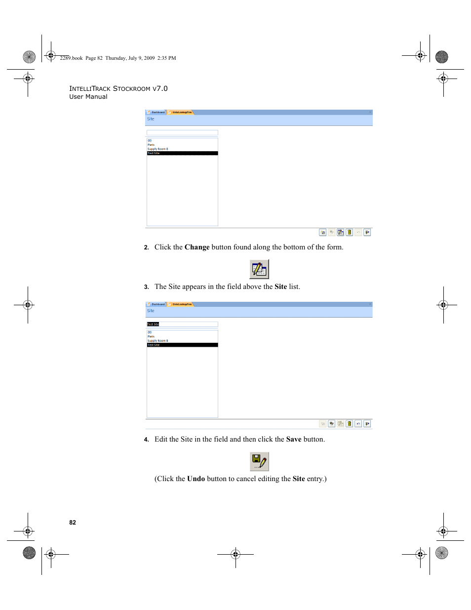 IntelliTrack Stockroom Inventory User Manual | Page 110 / 380