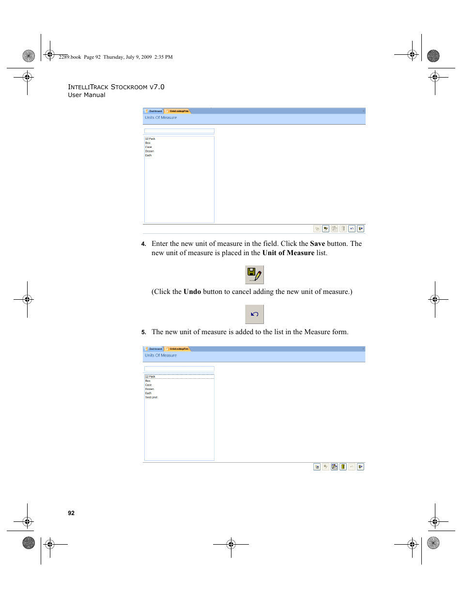 IntelliTrack Stockroom Inventory User Manual | Page 120 / 380