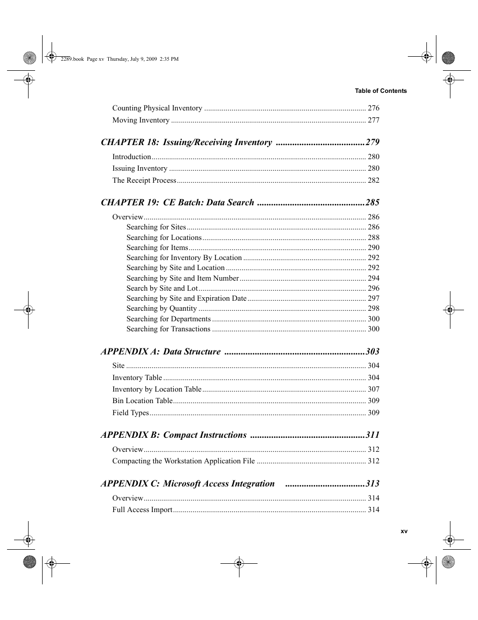 IntelliTrack Stockroom Inventory User Manual | Page 15 / 380