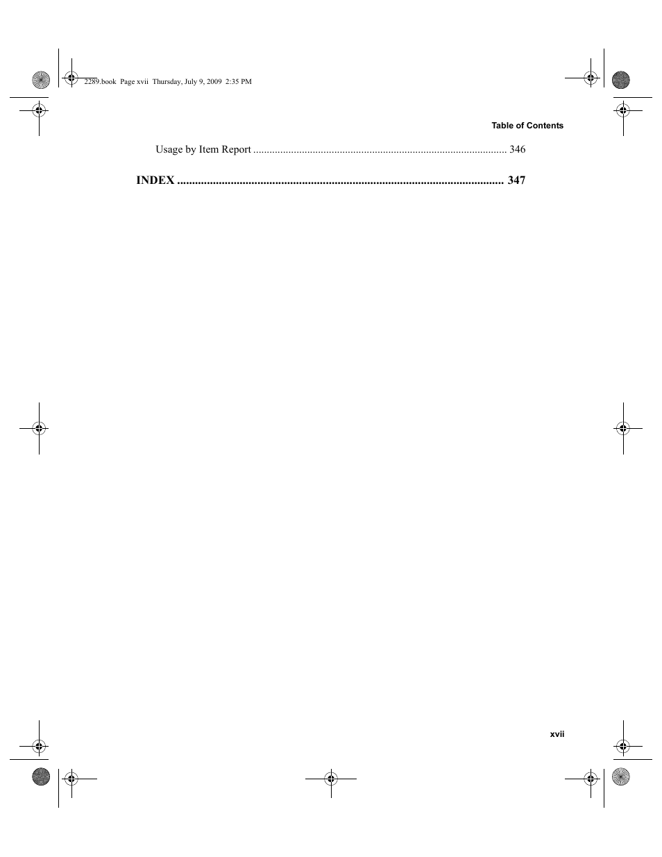 Index | IntelliTrack Stockroom Inventory User Manual | Page 17 / 380