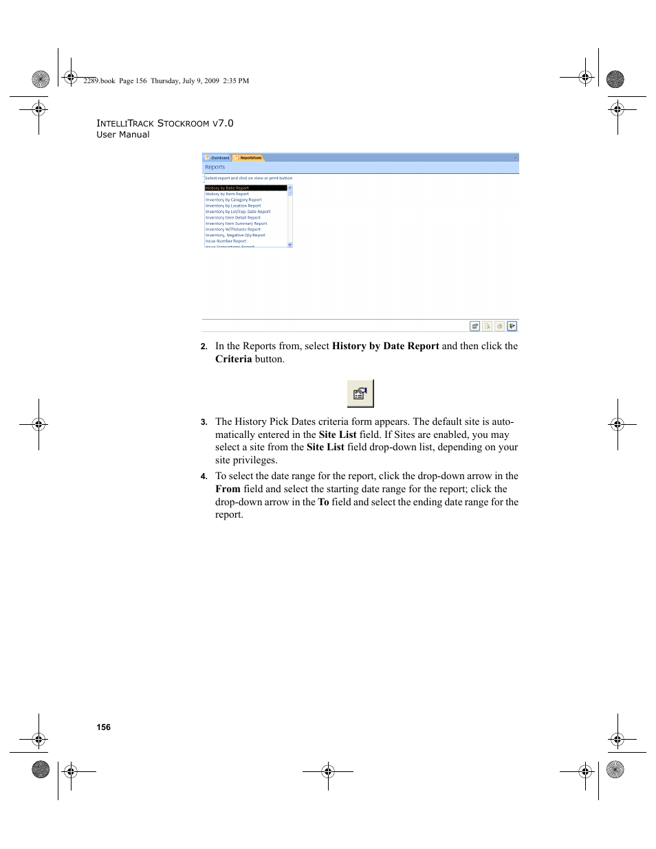 IntelliTrack Stockroom Inventory User Manual | Page 184 / 380