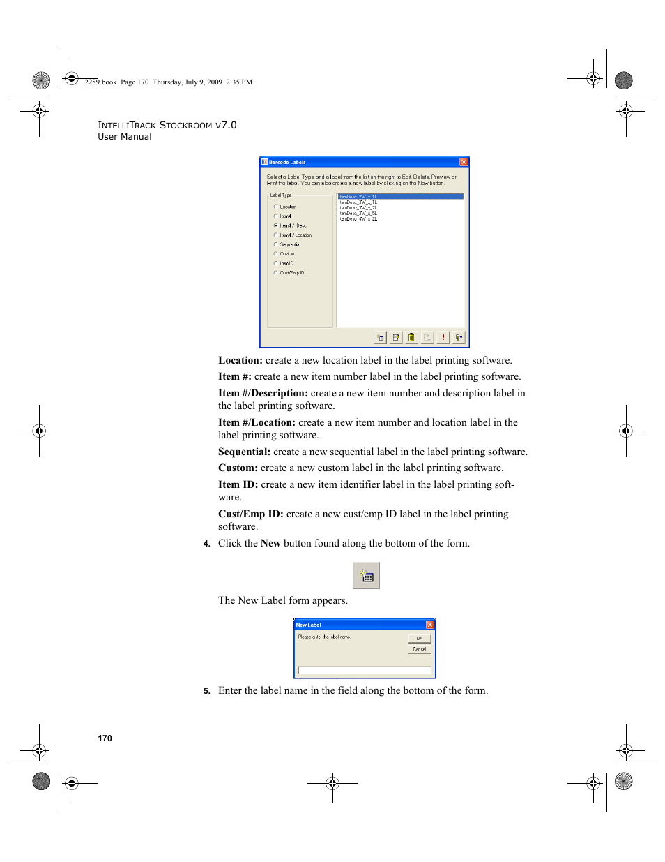 IntelliTrack Stockroom Inventory User Manual | Page 198 / 380