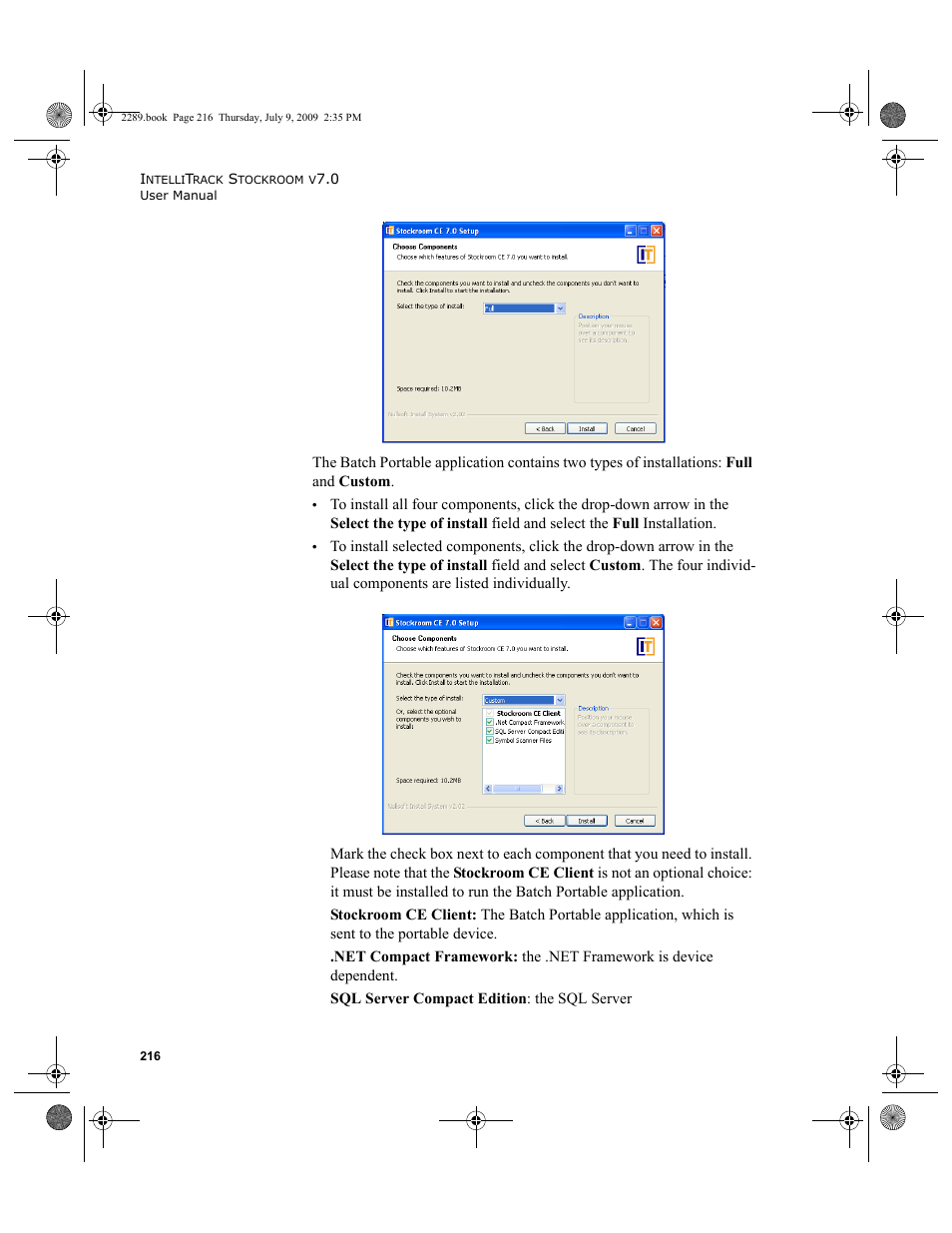 IntelliTrack Stockroom Inventory User Manual | Page 244 / 380