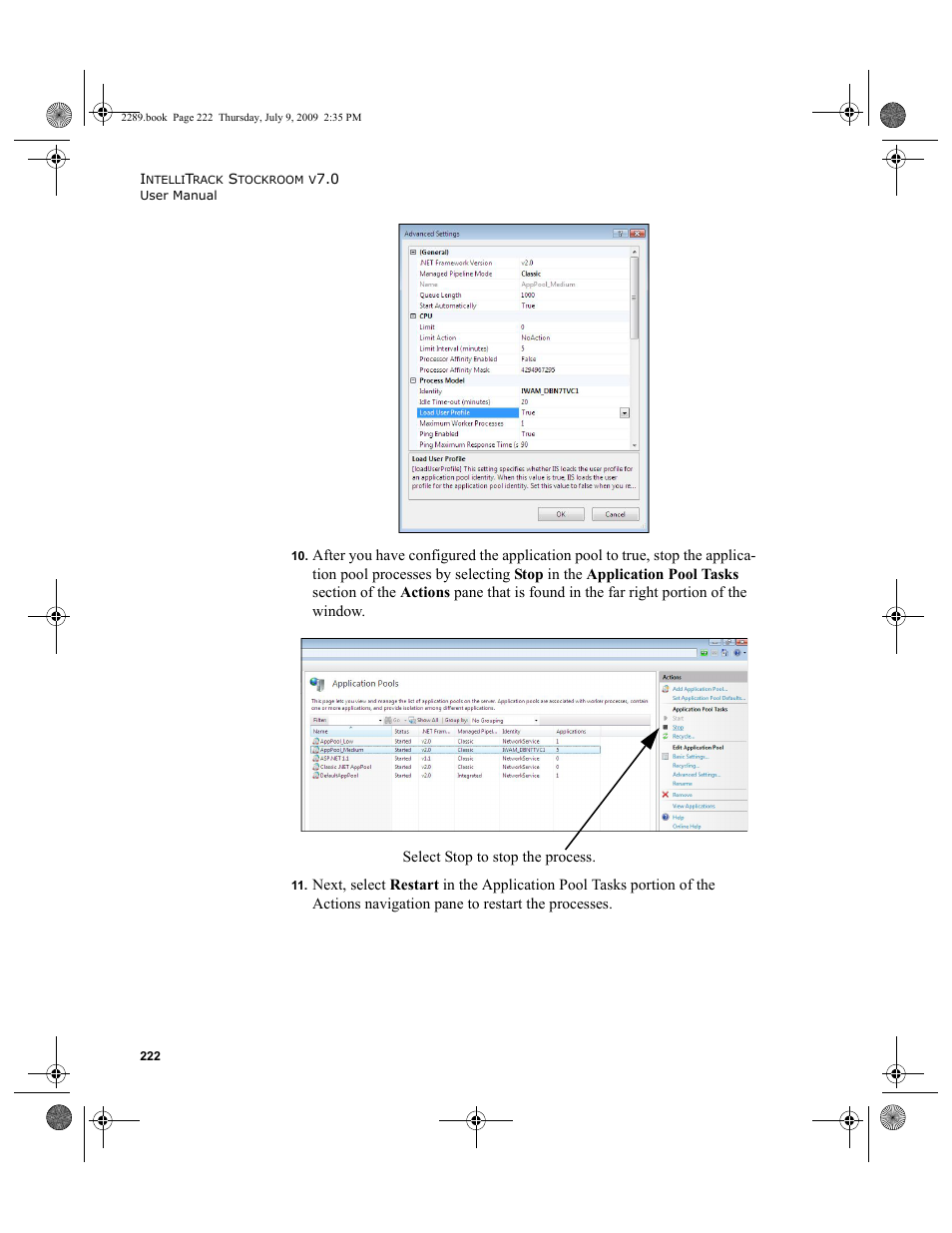 IntelliTrack Stockroom Inventory User Manual | Page 250 / 380