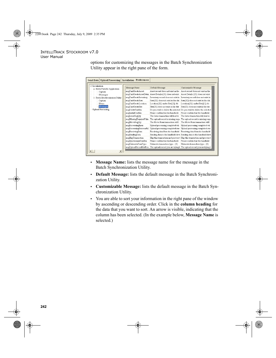 IntelliTrack Stockroom Inventory User Manual | Page 270 / 380