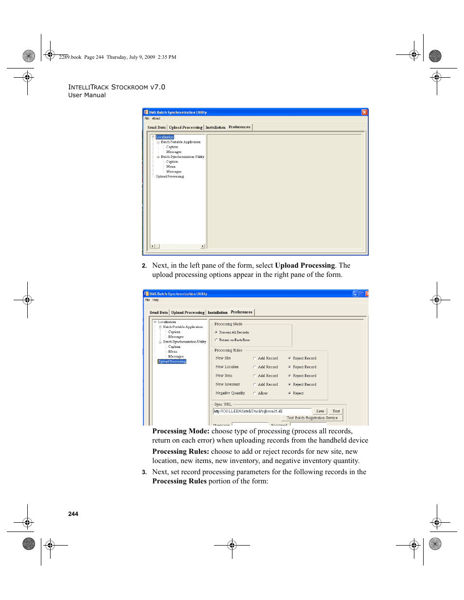 IntelliTrack Stockroom Inventory User Manual | Page 272 / 380