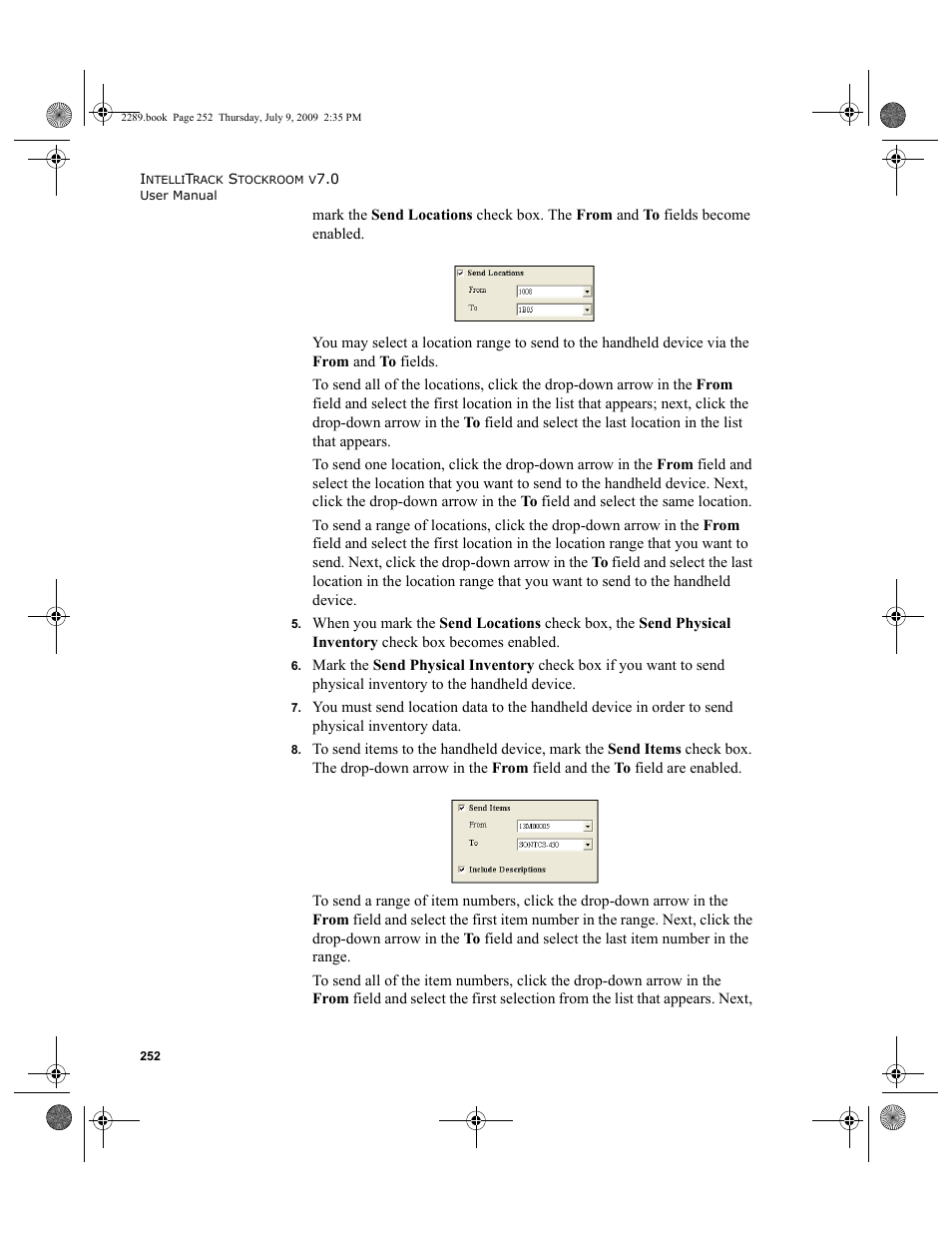 IntelliTrack Stockroom Inventory User Manual | Page 280 / 380
